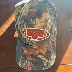 Camo Baseball Cap with Logo